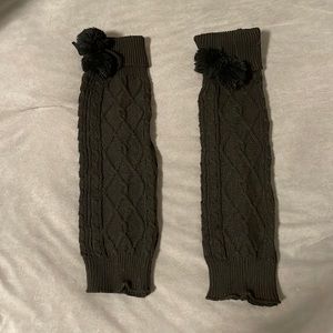Black leg warmers